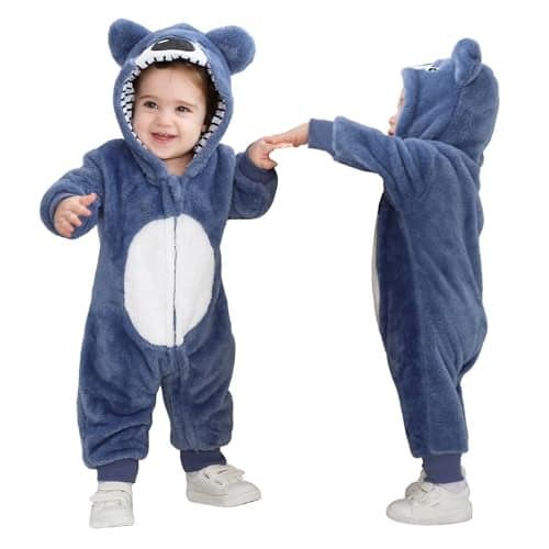 TONWHAR Toddler Kids Halloween Cosplay Costume Koala Inspired Romper for Baby23TBlue Koala
