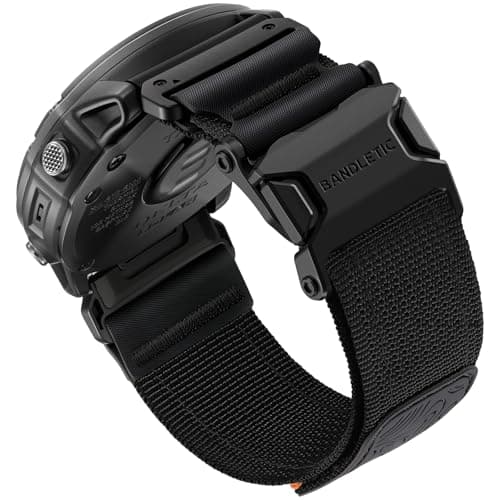 Bandletic Magnetic Bands Compatible with Garmin Fenix 8 51mm Watch Band, 26mm Quick Fit Strap for Fenix 7X 6X Pro/5X Plus/3/3 HR/Instinct 2X 3 50mm /Enduro/Quatix Tactix 8 51mm/Epix Pro (Gen 2) 51mm