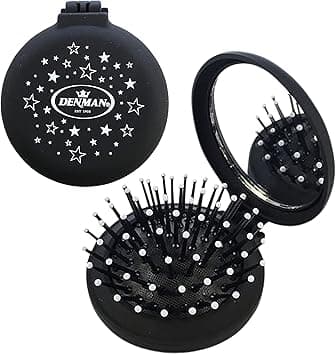 Denman D7 Compact Popper Hairbrush D007EBSR