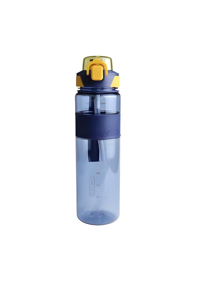 Twisoo Sports Water Bottle - 1000ml Leak Proof Gym Bottle, BPA Free, Food Grade Plastic and Silicone, Ideal for Hydration at the Gym, Office, or On-the-Go