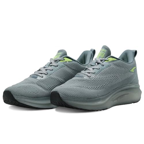 ASIAN Powerplay-03 Men’s Running Shoes | Lightweight Memory Foam Technology | Breathable Knit Shoes with Stylish Sporty Design Ocean Blue