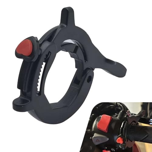 Ferianl Motorcycle Cruise Control Assist Throttle Lock Throttle Mounted Motorcycle Cruise Assist Wrist Hand Grips Black