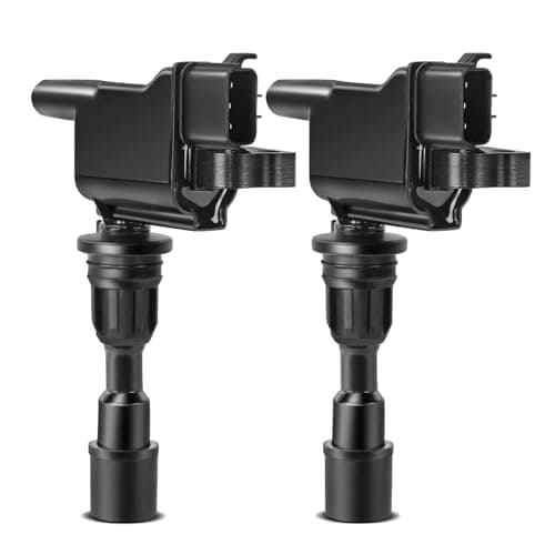 YHTAUTO Set of 2 Ignition Coil Packs Replacement for Mazda Miata 2001 2002 2003 2004 2005 1.8L I4 Replace BP6D18100A9U, BP6D18100A