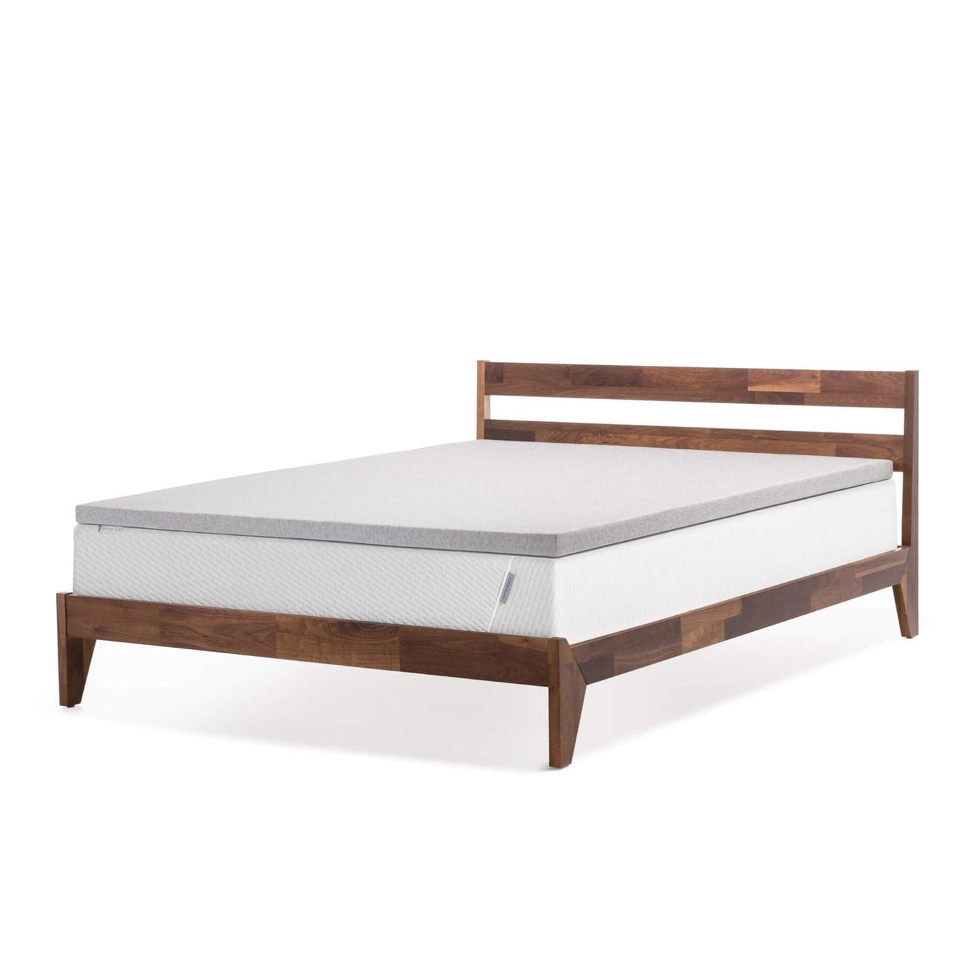 Tuft Needle Mattress Topper Queen Size 2 inches of our Breathable Supportive Adaptive Foam Luxe Gray Cover CertiPURUS and Greenguard Gold Certified