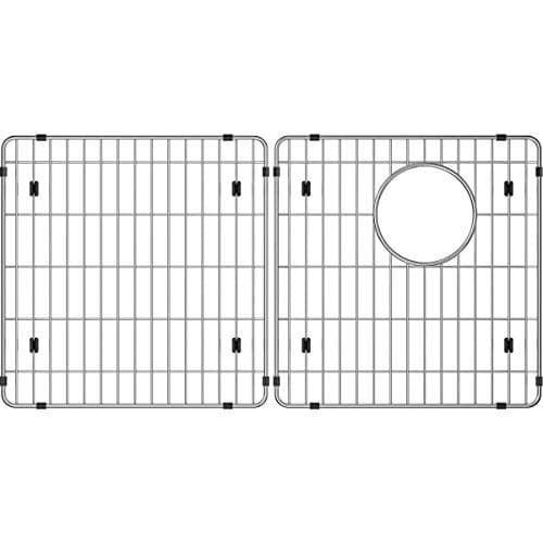 Elkay LKOBG3016R 2814 Stainless Steel Basin Rack with Rubber Feet for Right Basins Stainless Steel