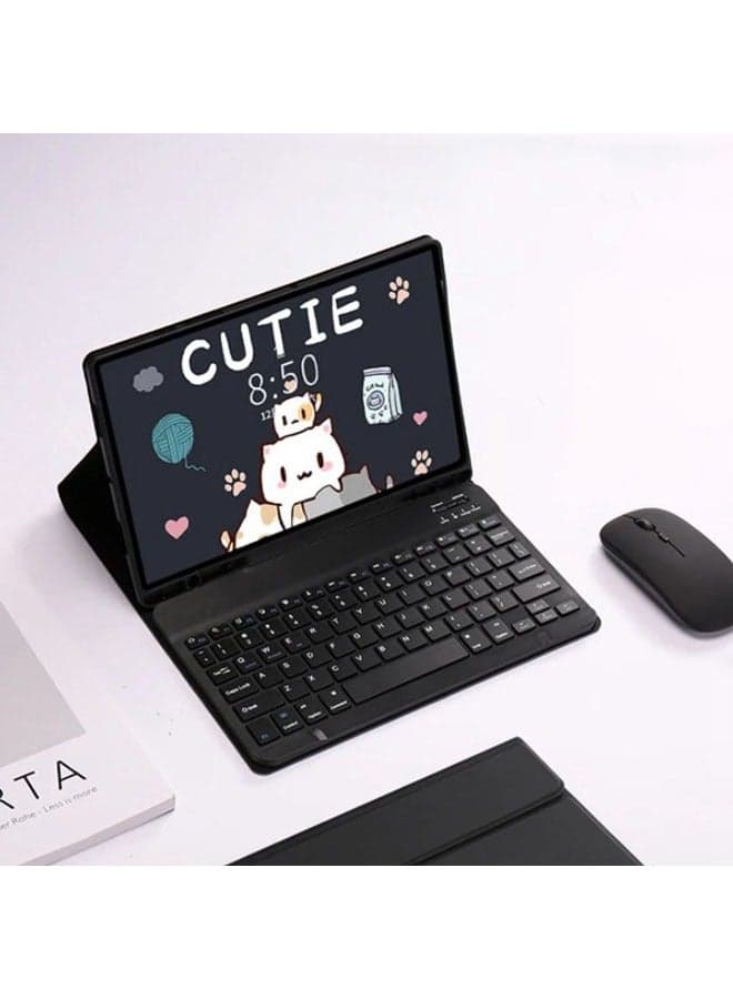 Compatible with Huawei MatePad Air11.5 2023 Keyboard Case with Mouse Detachable Wireless Bluetooth Keyboard + Pen Holder Case