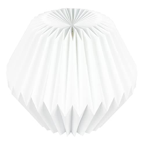 minkissy Nordic Style Geometric Lampshade Hanging Lamp Cover Paper Origami Light Shade for Home Office Hotel Bar Decoration 1259 Inch