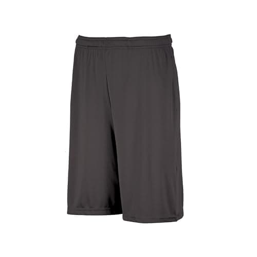 Russell Athletic Men's Dri-Power Performance Short with Pockets Shorts, Stealth, M