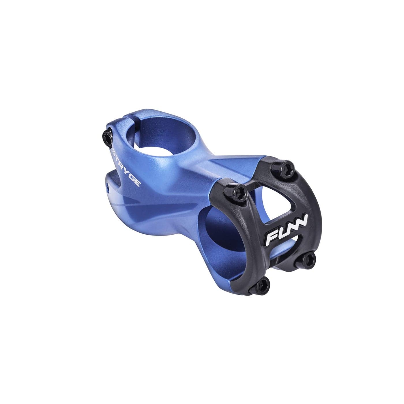 Funn Stryge Bike Riser Stem 7 Degree 60mm Length 318mm Bar Clamp Mountain BMX Road Gravel Bike Blue