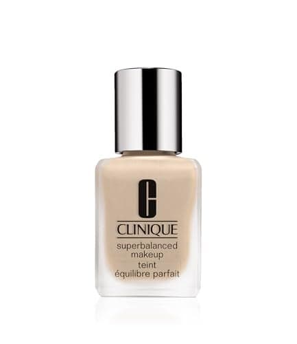 Clinique Superbalanced Oil Free Liquid Foundation Makeup For Dry to Oily Skin Types Hydrating Moisturizing Moderate Coverage Natural Finish Petal 1 Fl Oz