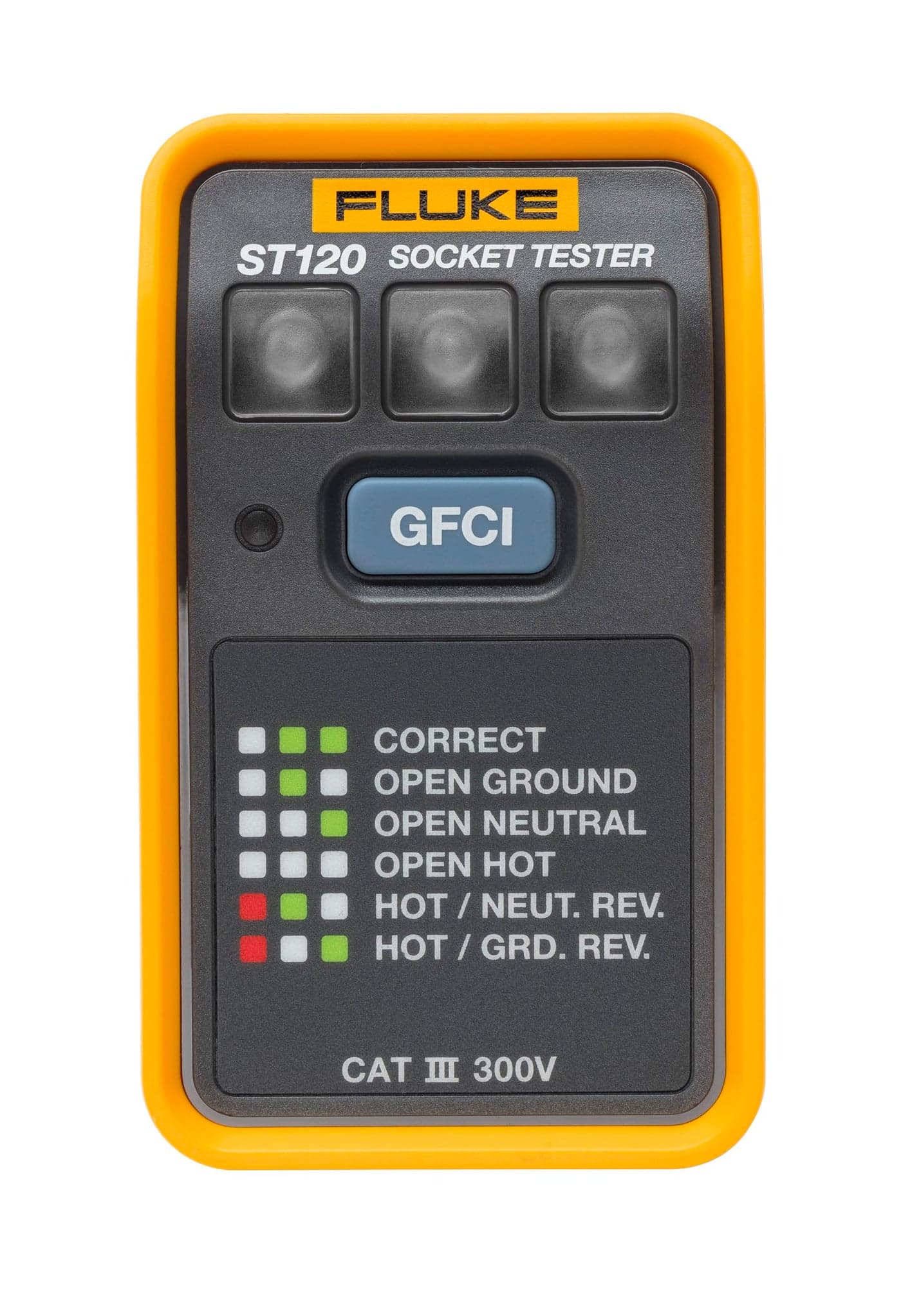 Fluke ST120 GFCI Socket Tester Without Beeper