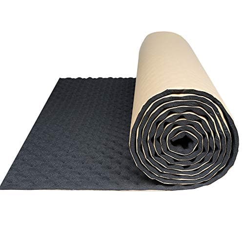 uxcell Car Studio Sound Acoustic Absorption Heatproof Wave Foam Deadener Mat 787x394 215sqft