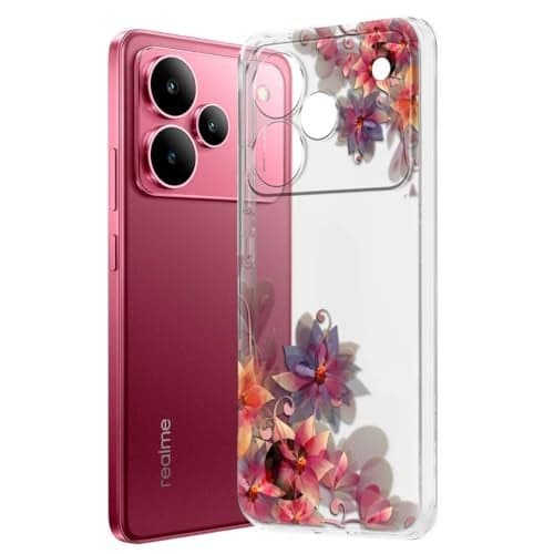 Fashionury Soft Silicone Designer Printed Full Protection Printed Back Case Cover for Realme P4 5G -D0014