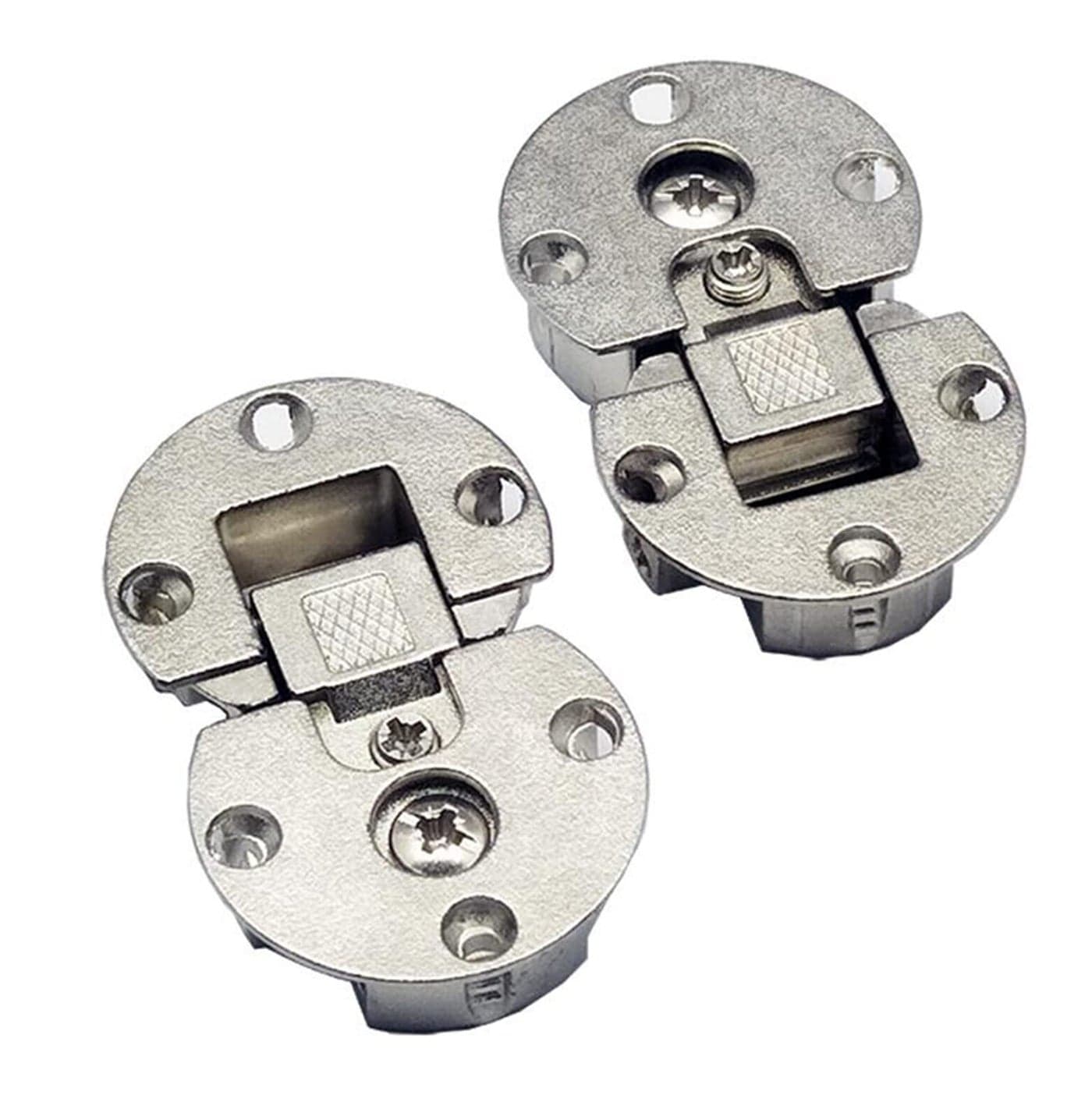 WANLIAN 2 Pieces90 Degree Page Turning Axis Adjustable Cabinet Door Concealed Hinge Special Table Drop Down Hinge Flush Hinge