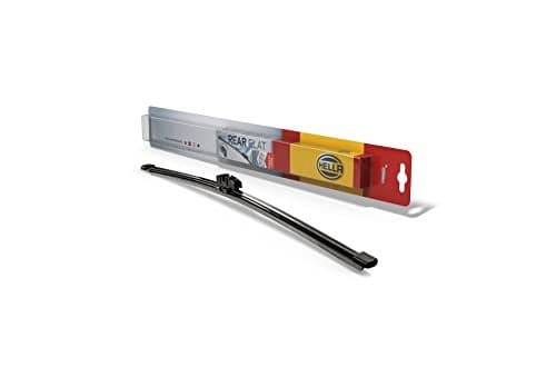 Hella OE Quality 10 Inch All Seasons GraphiteCoated Rubber Rear Flat Wiper Blade fits select Mini Citroen MercedesBenz Renault Seat Skoda Volkswagen 358179101