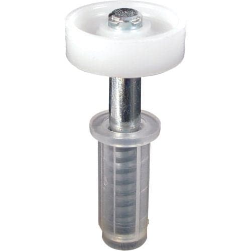 Prime-Line N 6703 7/8 In. Nylon Bi-Fold Closet Spring-Loaded Top Roller Guide (2 Pack)