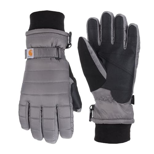 Carhartt Women's WA575 Women's Quilts Glove - Medium - Charcoal