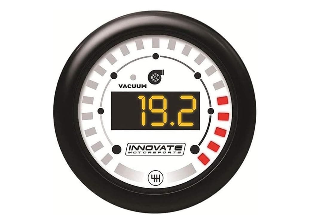 Innovate Motorsports 3851 MTX Digital Series Dual Function VacuumBoost and Shift Light Gauge Kit
