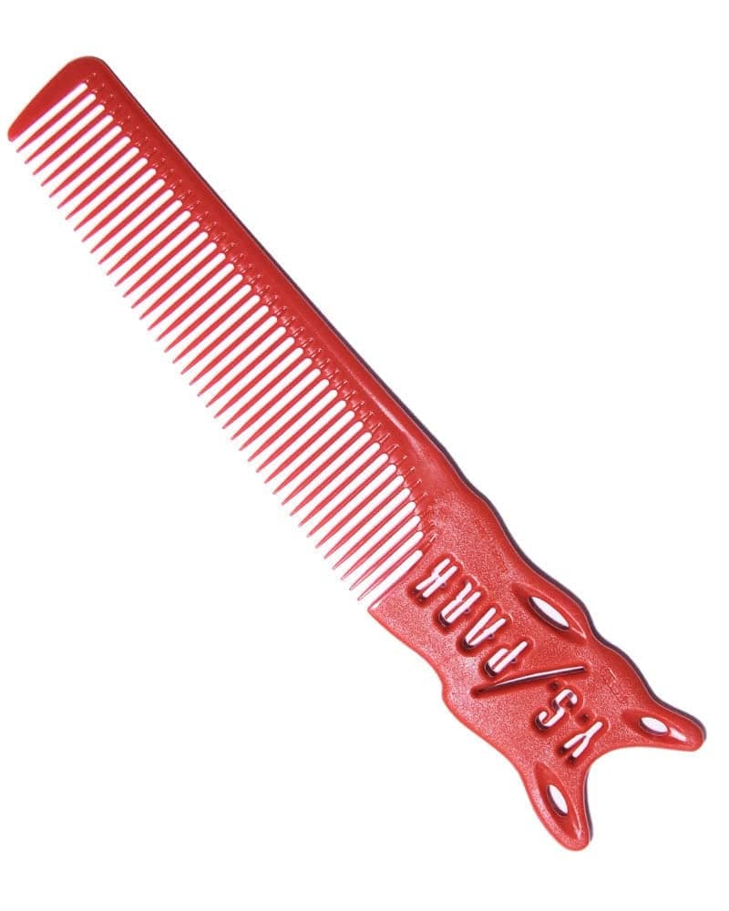 YS Park 209 Barber Comb Red
