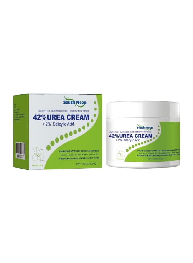 42% Urea Foot Cream by South Moon – Extra Strength Heel & Callus Softener (100g)