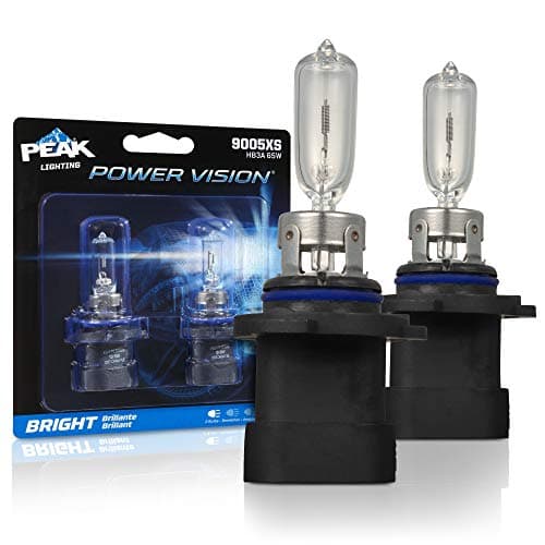 PEAK Power Vision Automotive High Performance 9005XS/HB3A 65W Headlights (2 Pack)