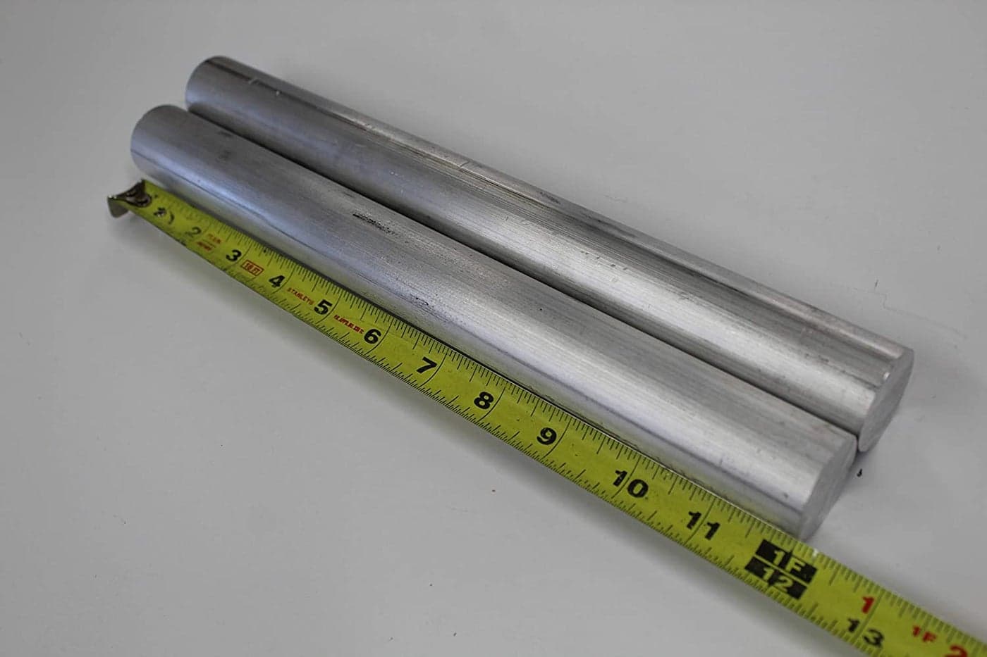2 Pieces 1" 6061 Aluminum Round Rod 12" Long T6511 Solid 1.00"OD Lathe Bar Stock
