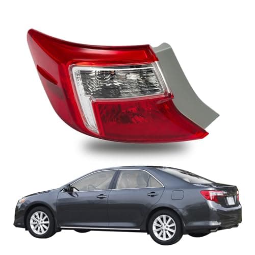 GXYWADY Car Rear Tail Light Brake Lamp Left Side Replacement for 2012 2013 2014 Camry 8156006470 TO2804114 Turn Signal Light Stop Car Accessories