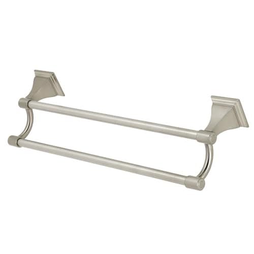 Kingston Brass BAH612318BN Monarch Dual TowelBar Brushed Nickel