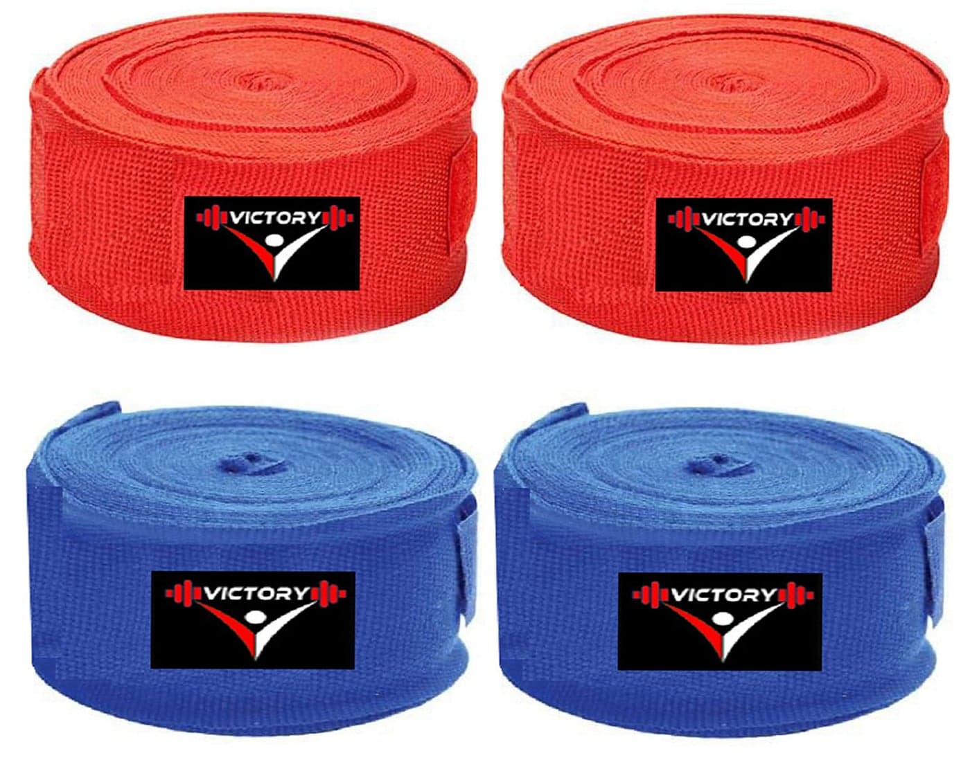 India Best Boxing Hand Wrap (Blue & Red)