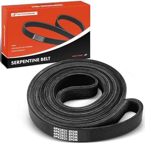 A-Premium Serpentine Belt 111.06 In For Ford, Oldsmobile, Buick & Pontiac Cars - F-250, F-350, F-59 Commercial Stripped Chassis, F-Super Duty, E-350 Econoline Club Wagon, Skylark