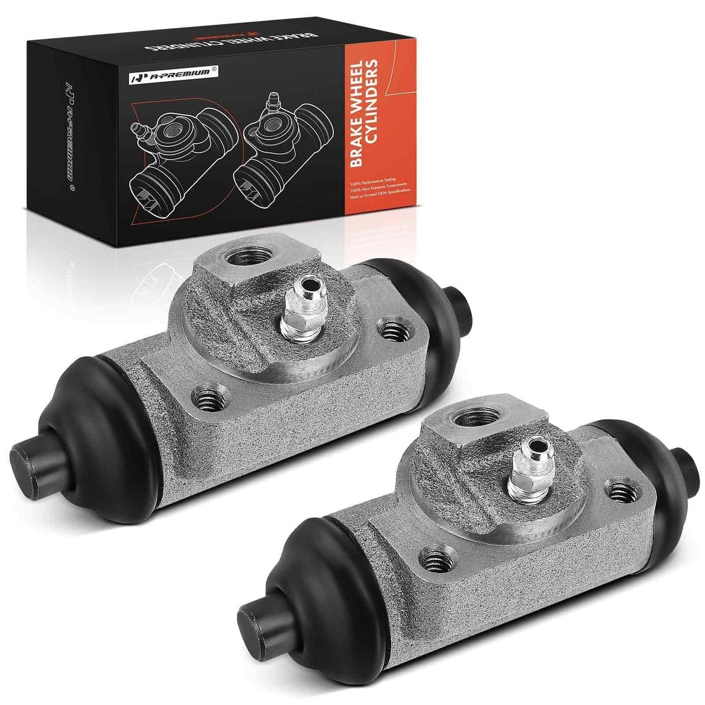 APremium Rear Driver Passenger Side Drum Brake Wheel Cylinder Compatible with Select Chevrolet and GMC Models Blazer 19951999 Astro 19902002 S10 20032004 Jimmy Safari Sonoma 2PC Set