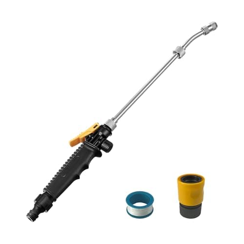 KVAEY RV Water Heater Tank Rinser Metal Tube Camper Hot Water Tank Flush Wand Travel Trailers Water Heater Flusher Flushing Out Removes Sediment and Scale Car Accessories