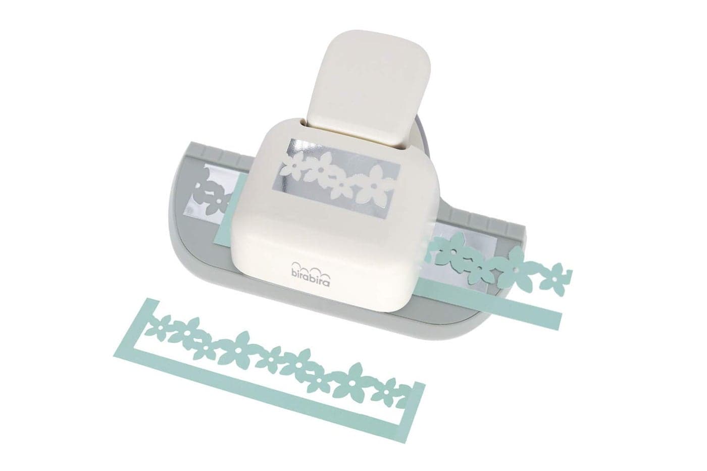 Bira Craft Deep Edger Border Craft Punch for ScrapbookingPetal Chain