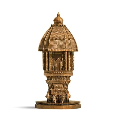 SILAII Valluvar Kottam Statue - Tribute to Tamil Poet and Philosopher - Valluvar Kottam Inspired Design - Handcrafted Sculpture