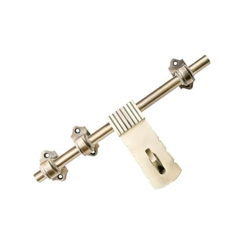 Atom 12 Inch Jinny Aluminium Aldrop | Fancy Aldrop for Door Fittings Kit, Door Accessories | Brass Antique Finish