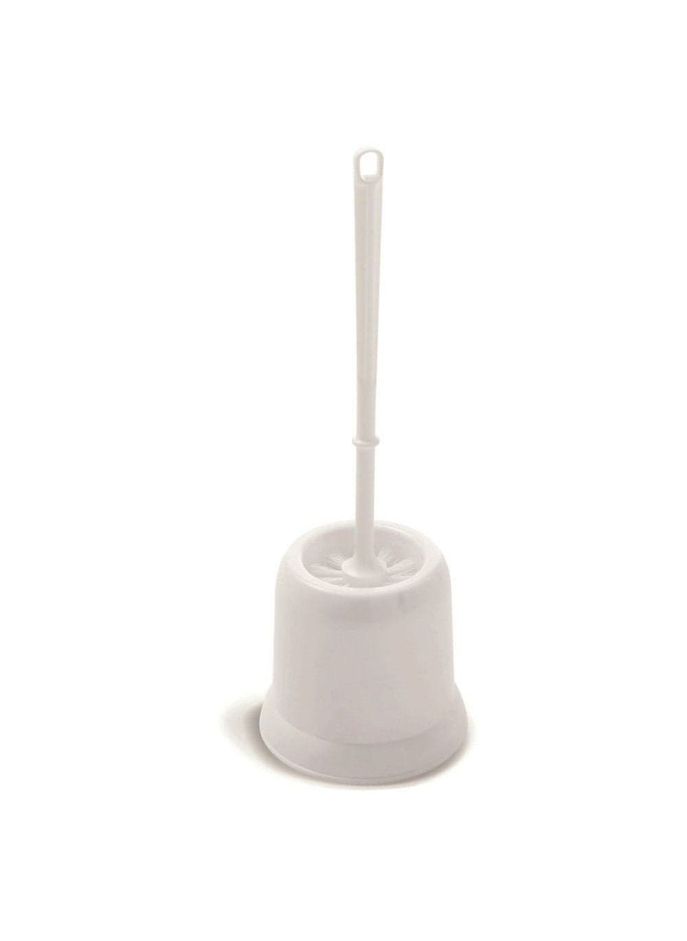 Round Lavoratory Set White-Toilet brush