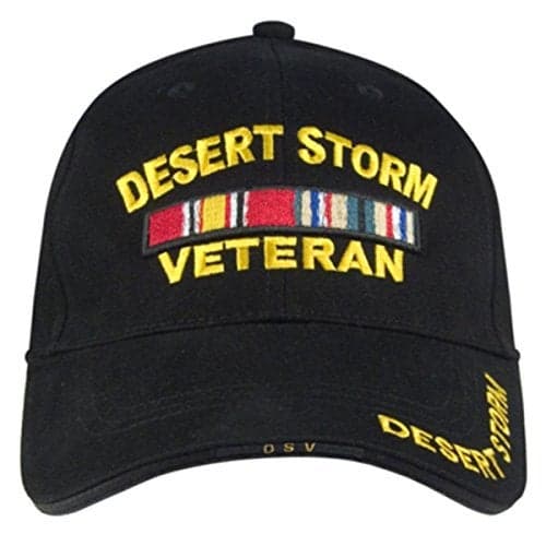 9323 Desert Storm Veteran Insignia Cap (Adj.)