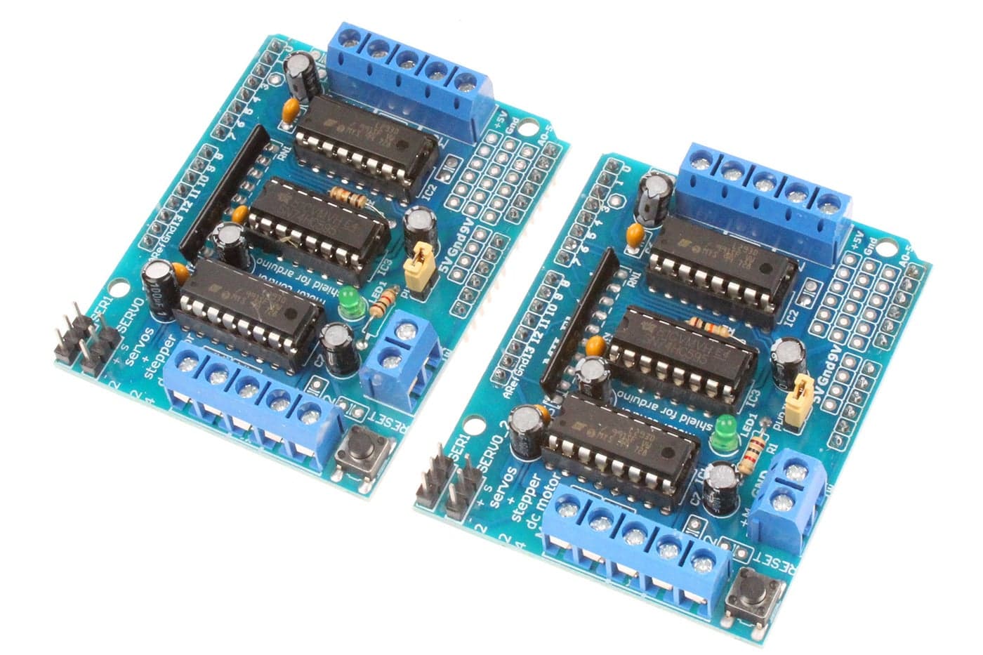 NOYITO L293D Drive Module Motor Drive Shield Expansion Board Motor Control Board (Pack of 2)