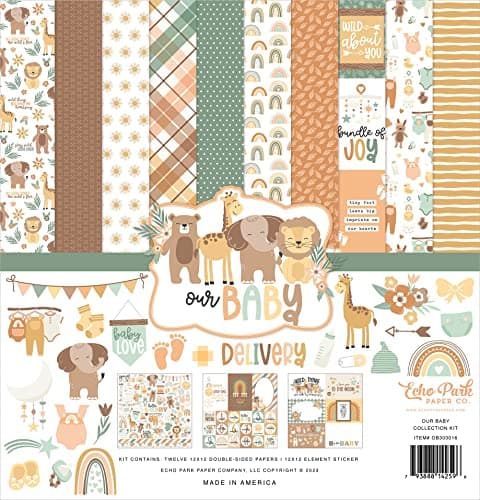 Echo Park Collection Kit 12X12 Our Baby