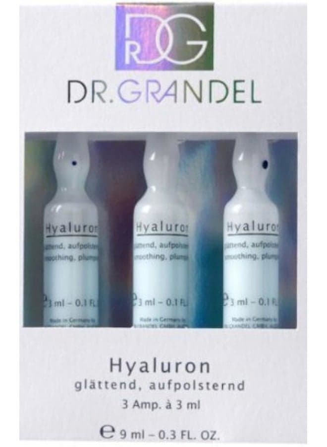 Hyaluron 3 Ml – 24 Pack Ampoules Pro Size - Intensive Care Concentrate with 'Wrinkle Fillers' Effect