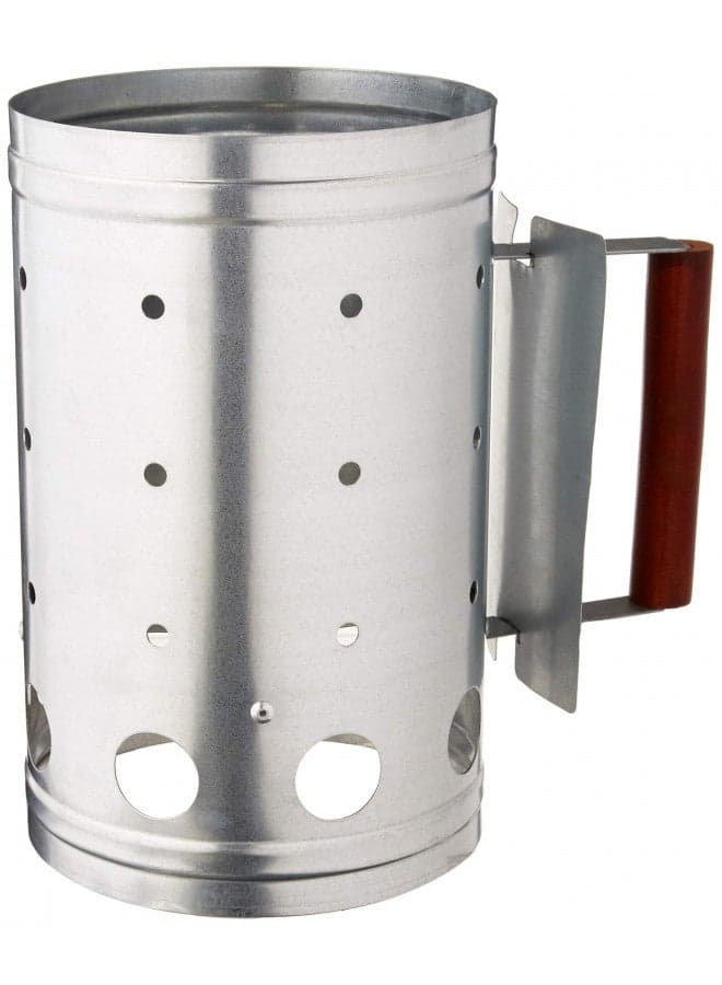 Outset Q110 Chimney Grill Starter, 1 EA, Silver