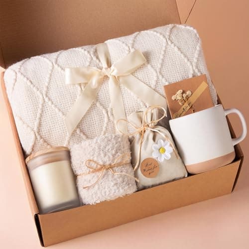 Aeenr Gift Baskets for Women, Get Well Soon Gifts, Self Care Gifts, Best Friend Birthday, Christmas, Valentines Day Gifts for Adults Mom Her Friend Sister Wife Grandma