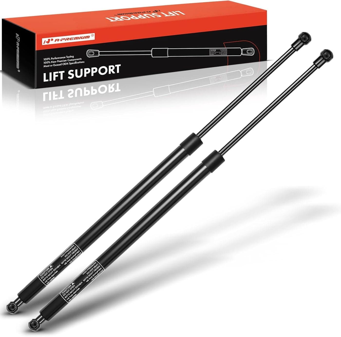 A-Premium Tailgate Rear Hatch Lift Supports Shock Struts Replacement for BMW E83 X3 2004-2010 - 2-PC Set