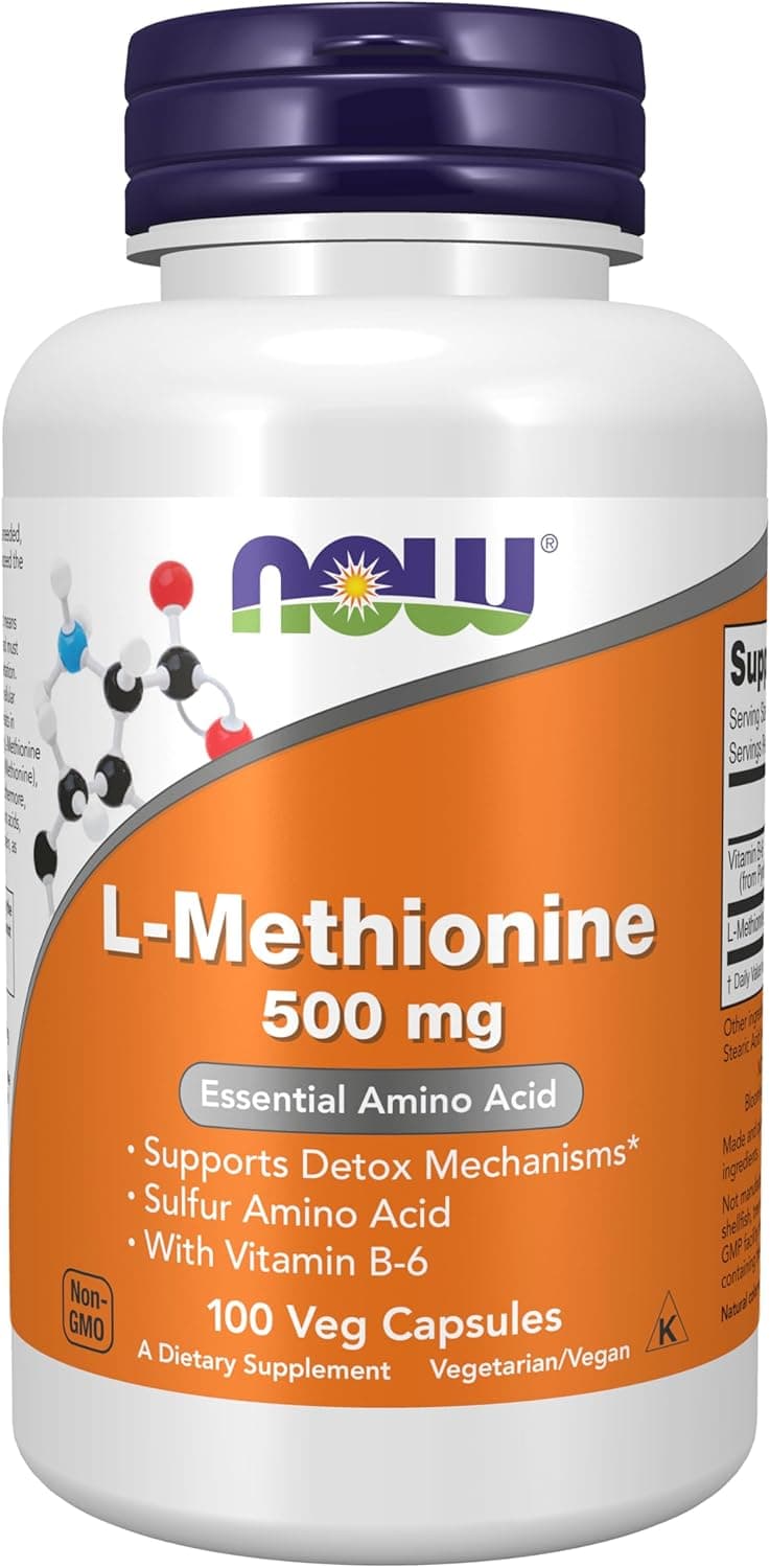 L-Methionine 500 mg Capsules for Adults