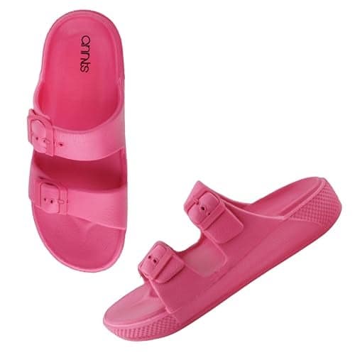 ANNTS Women Fusia EVA Slipper Sandal | Comfortable| Stylish | Modern Design | Breathable | Slip Resistant | Skin Friendly Material UK4