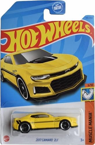 Hot Wheels 2017 Camaro ZL1 Muscle Mania 510 Yellow 135250