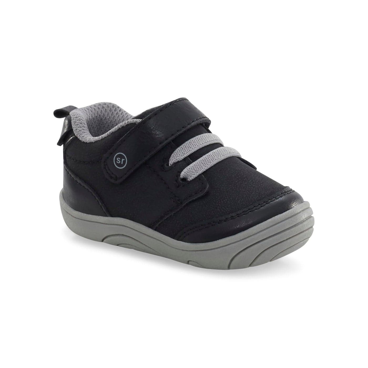 Stride Rite 360 Unisex Child Taye 20 First Walker Shoe Black 3 Infant