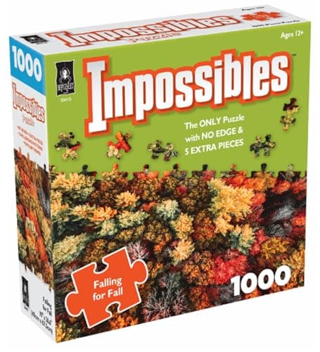 BePuzzled Impossibles Puzzles Falling for Fall Challenging Puzzles with a Twist for Advanced Puzzlers Ages 15 and Up