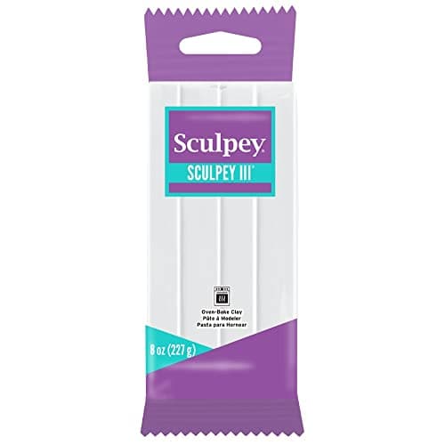 Sculpey III Polymer Clay, 1-Pound, White