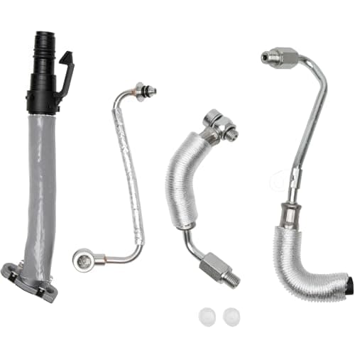 Turbo Return Hose Set Replacement by AA Ignition Compatible with Buick and Chevy 14L Encore Cruze Sonic Trax Replaces Parts 55567067 55568031 55587854 25198546